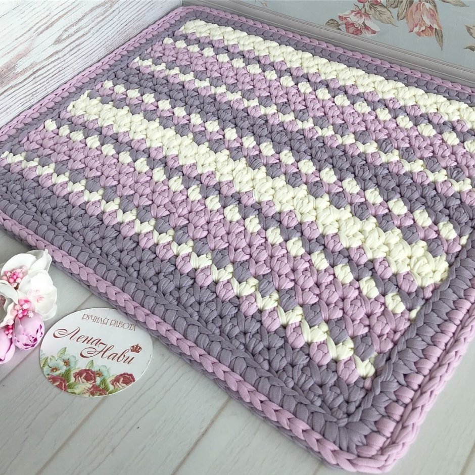 Ковры связанные крючком