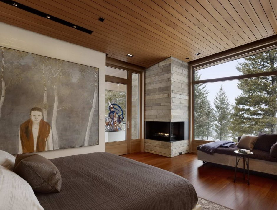 Модерн фармхаус интерьер