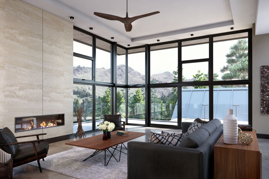 Окно в интерьере