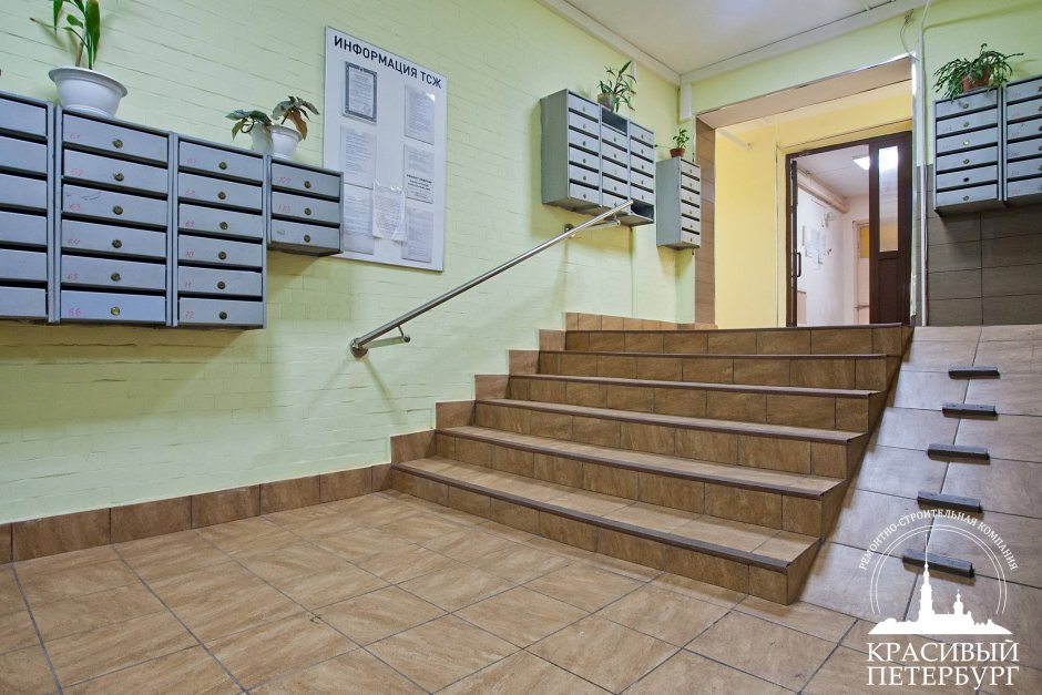 Плитка в подъезде