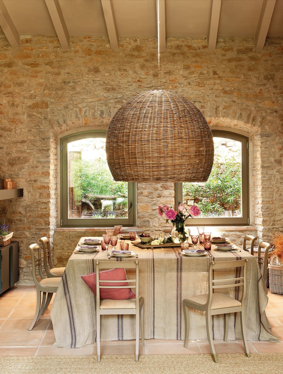 Плафон из нитей