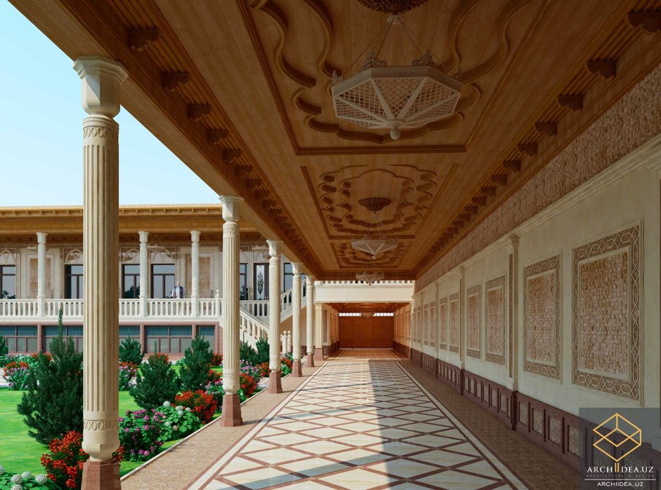 Проект Узбекистане кишлаки дом