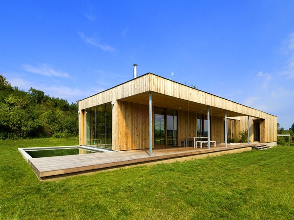 Каркасник с плоской крышей