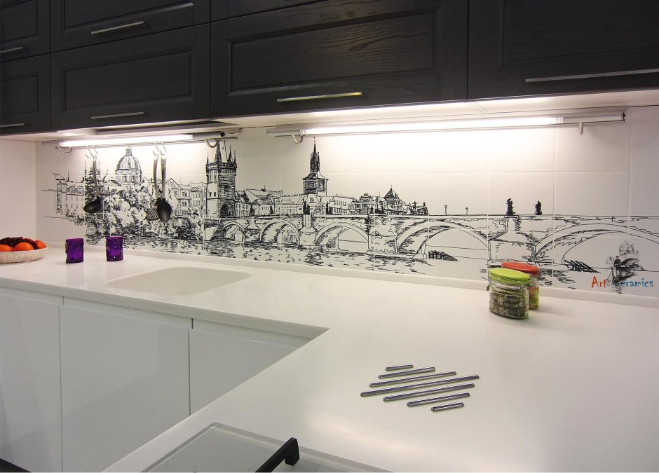 Барная стойка из оникса