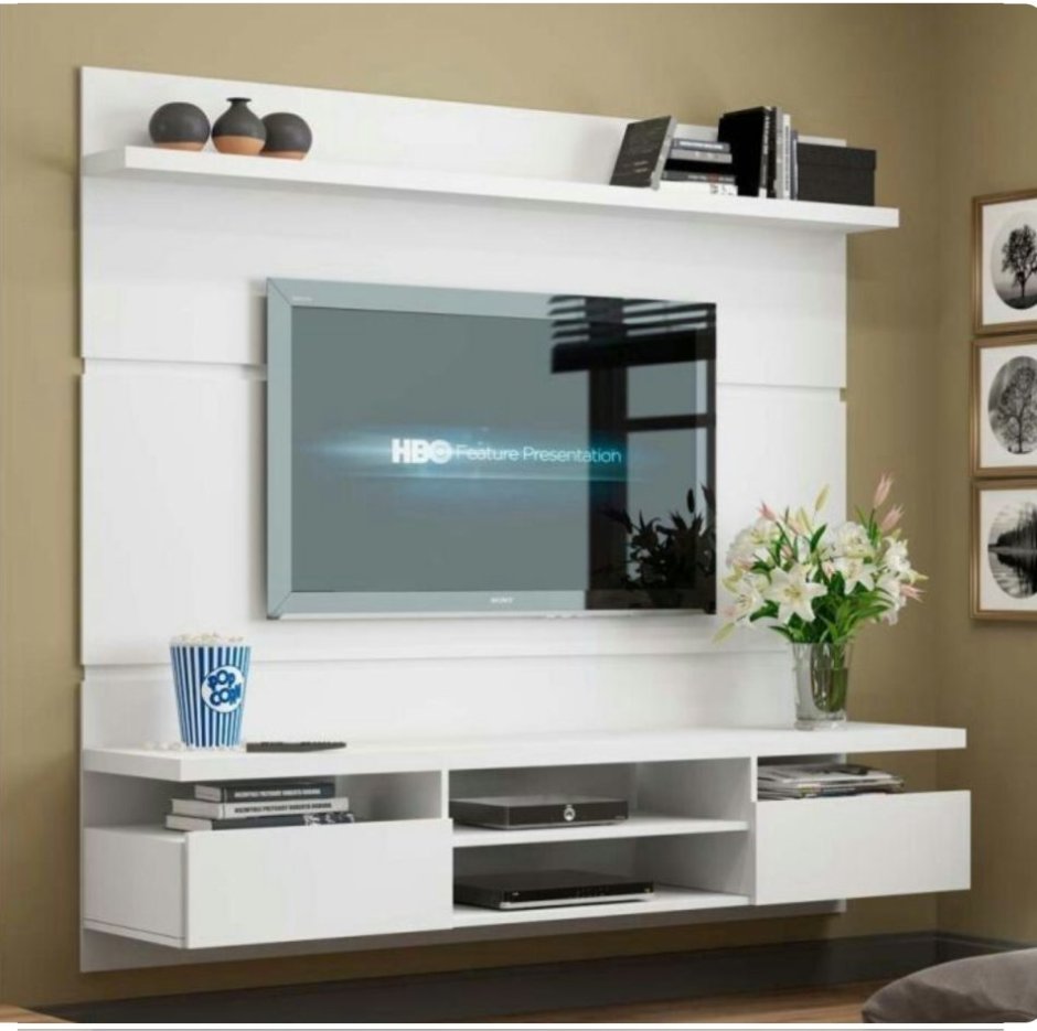 Навесные тумбы в гостиную