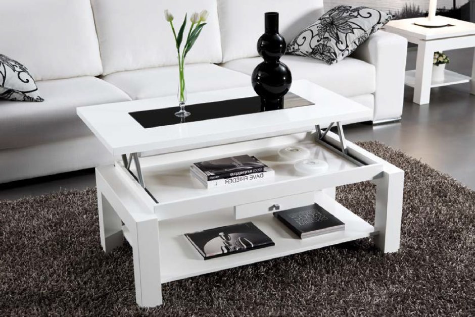 Журнальный столик трансформер в придиванный