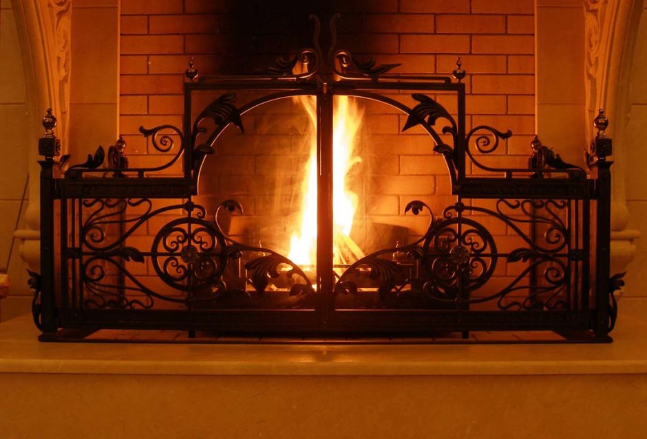 Решетка для камина