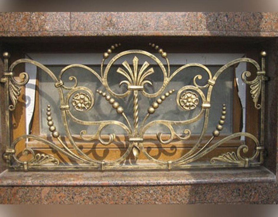 Кованый декор для камина