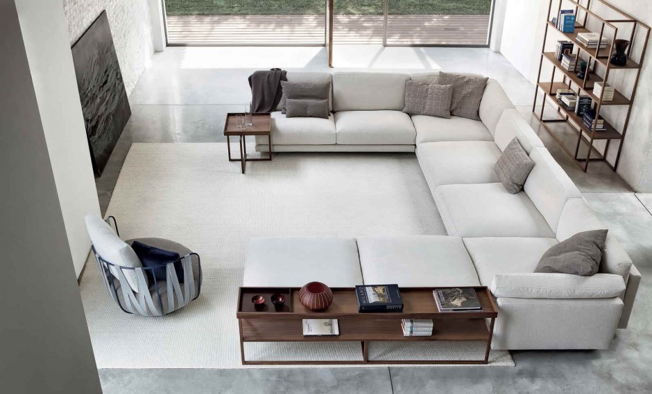 Диван модульный Бишоп 700в Blue