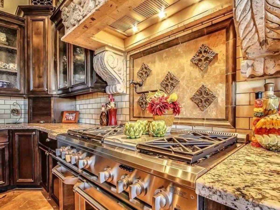 Кухня в Тосканском стиле