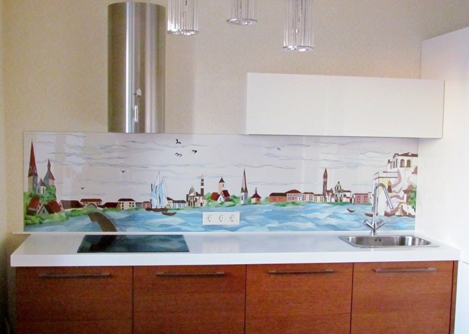 Клеящие панели для кухни