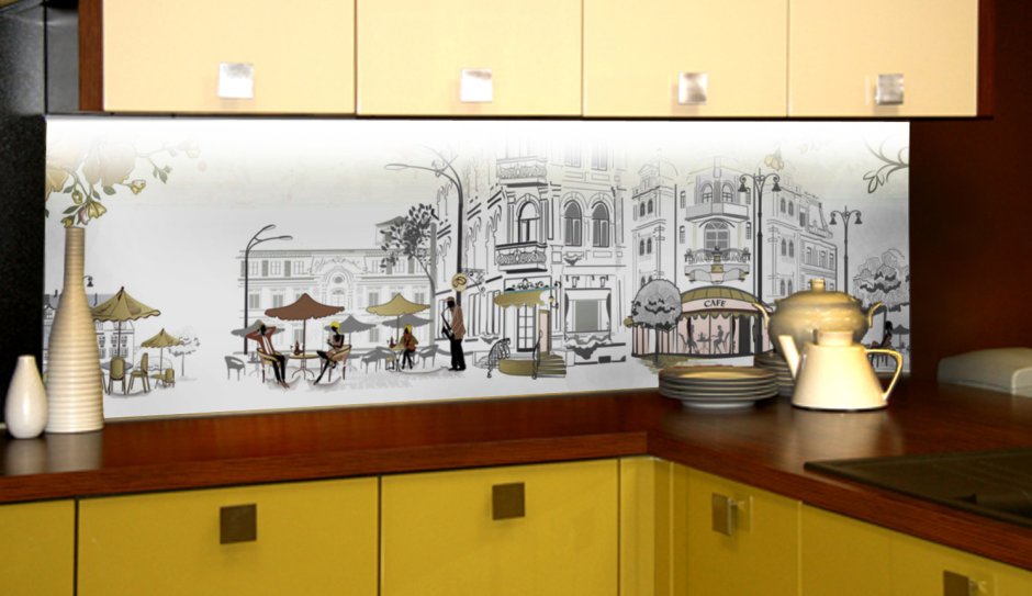 Пластиковые панно для кухни