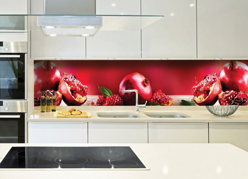 Фартук кухонный WELLFORT 70 80 гранат