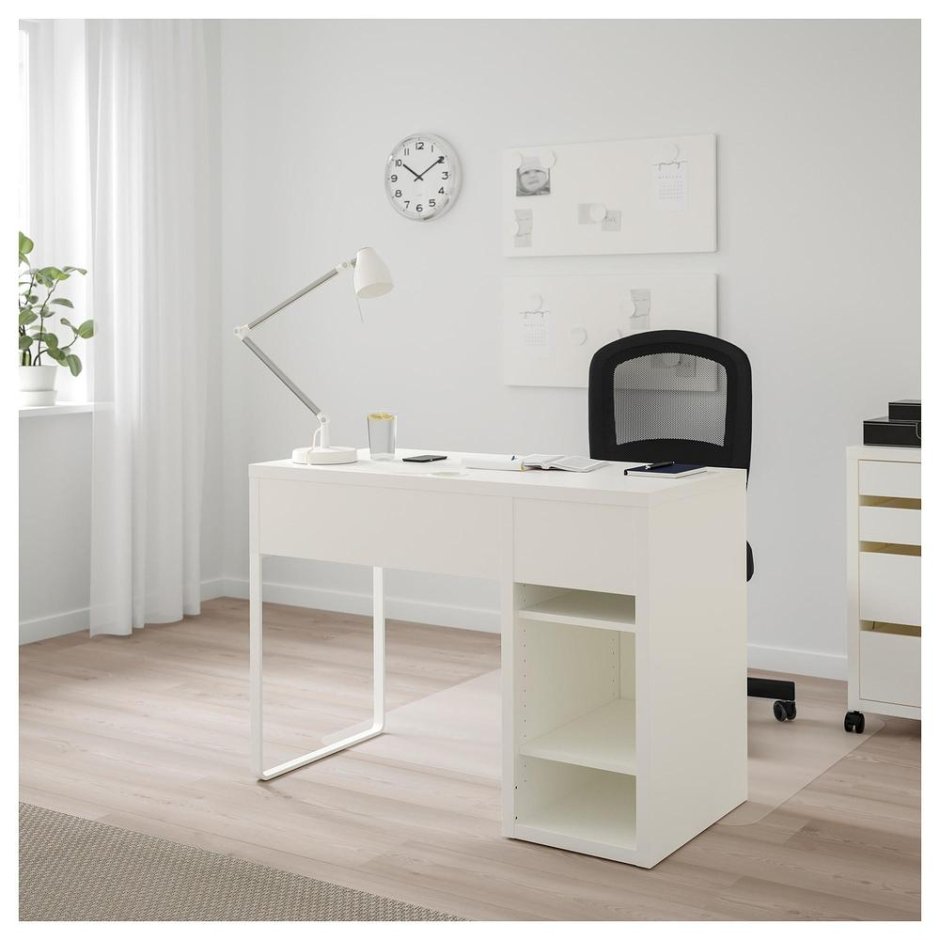 Столешница письменного стола икеа в интерьере