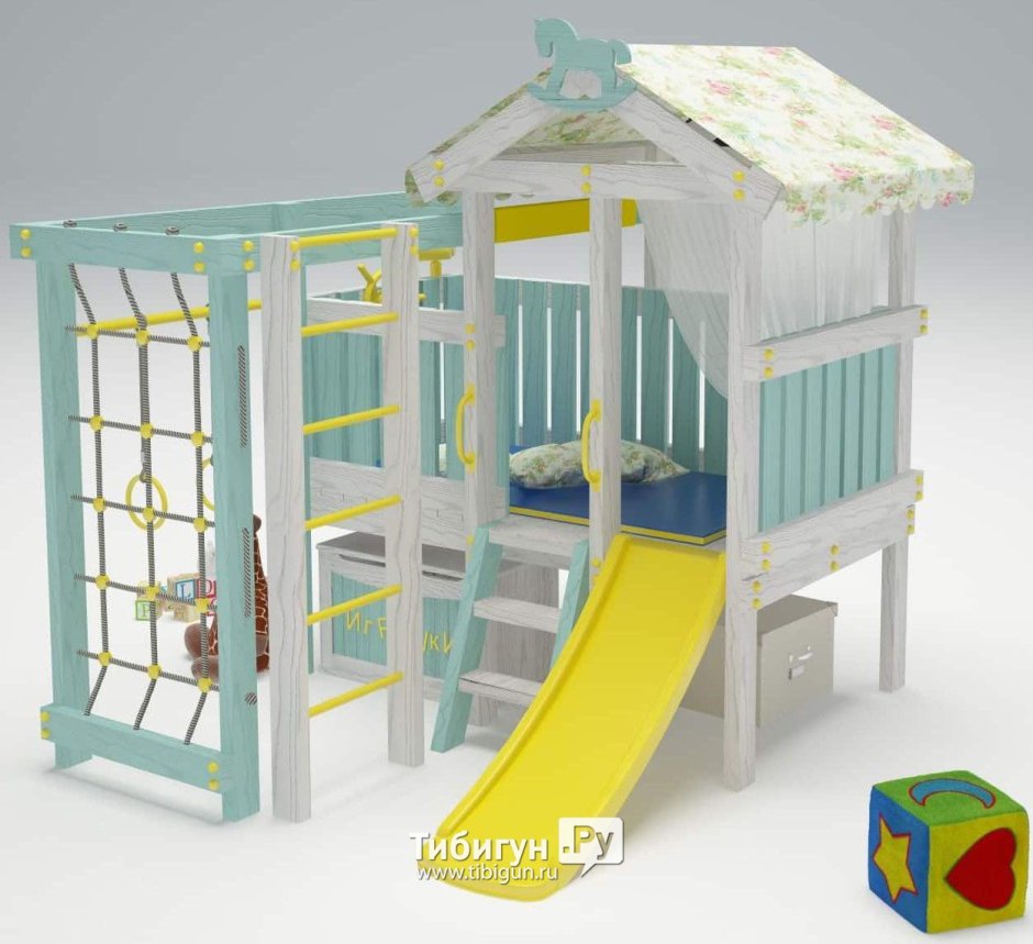 Игровой комплекс - кровать Савушка Baby 12