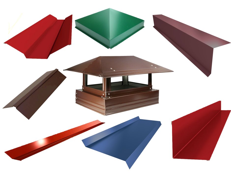 Планка карнизная,планка Ветровая, конек