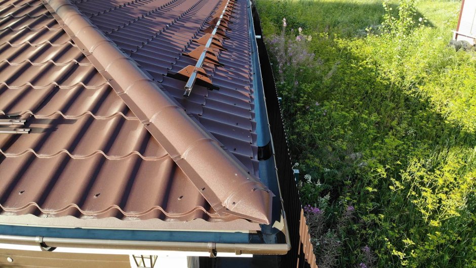 Элементы кровли конек Скат