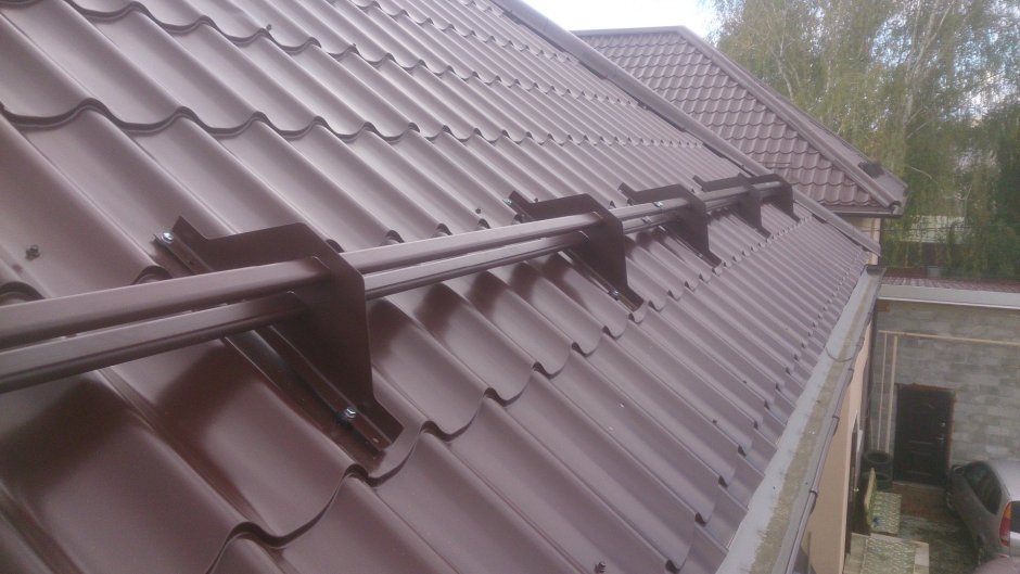 Ендова черепичной кровли