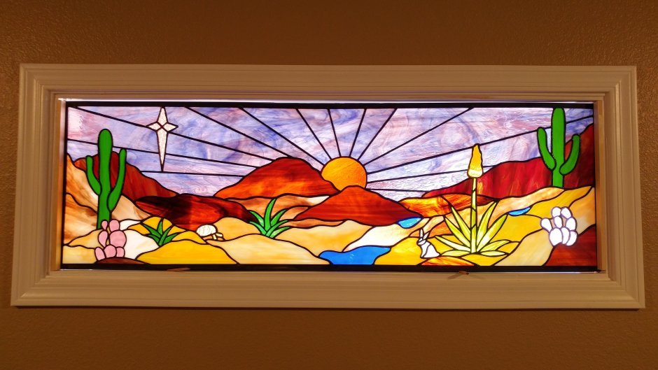 Имитация витража