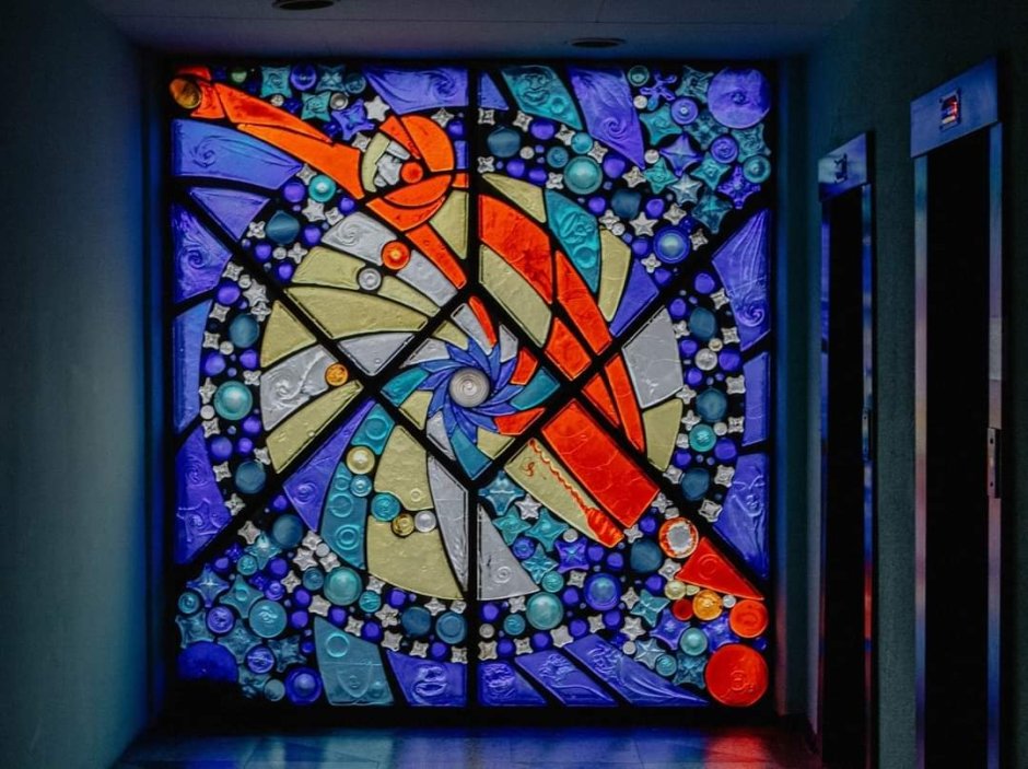 Современный витраж