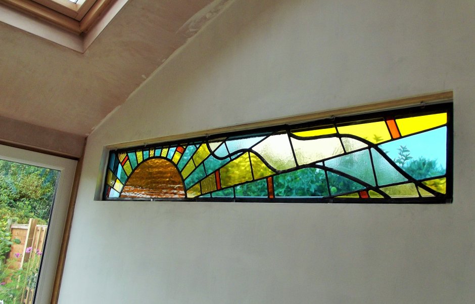 Витраж фрамуга