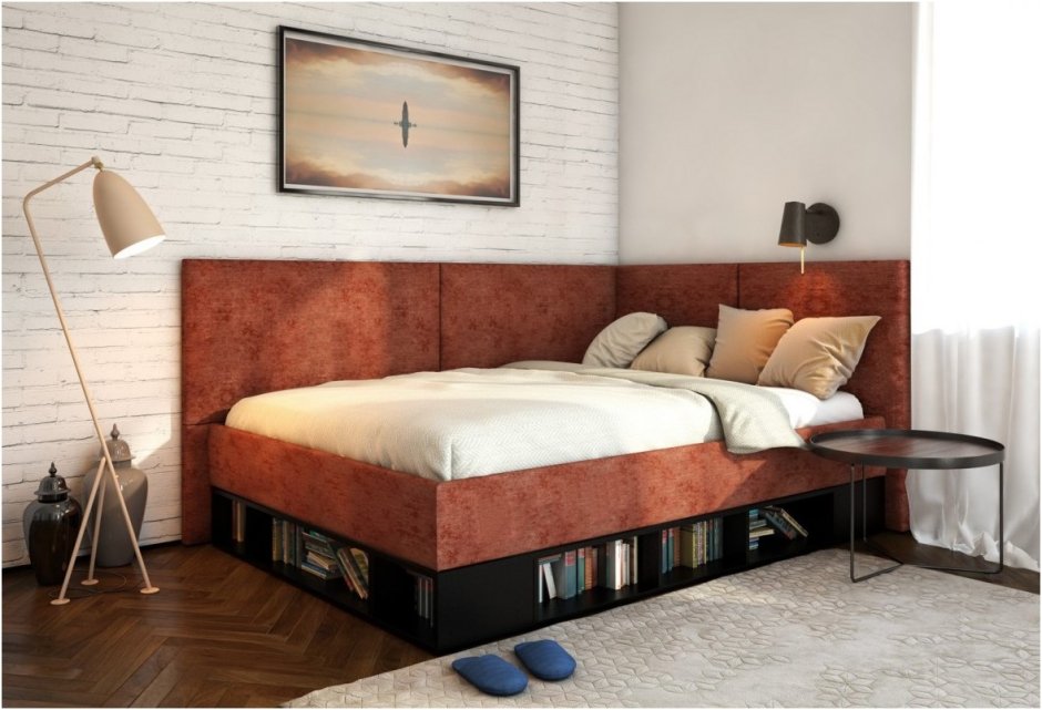 Спальня с диваном