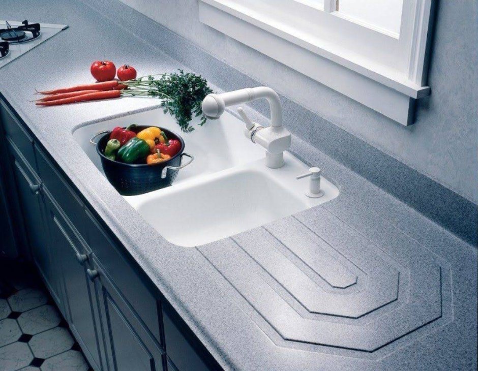 Corian столешницы в мойку
