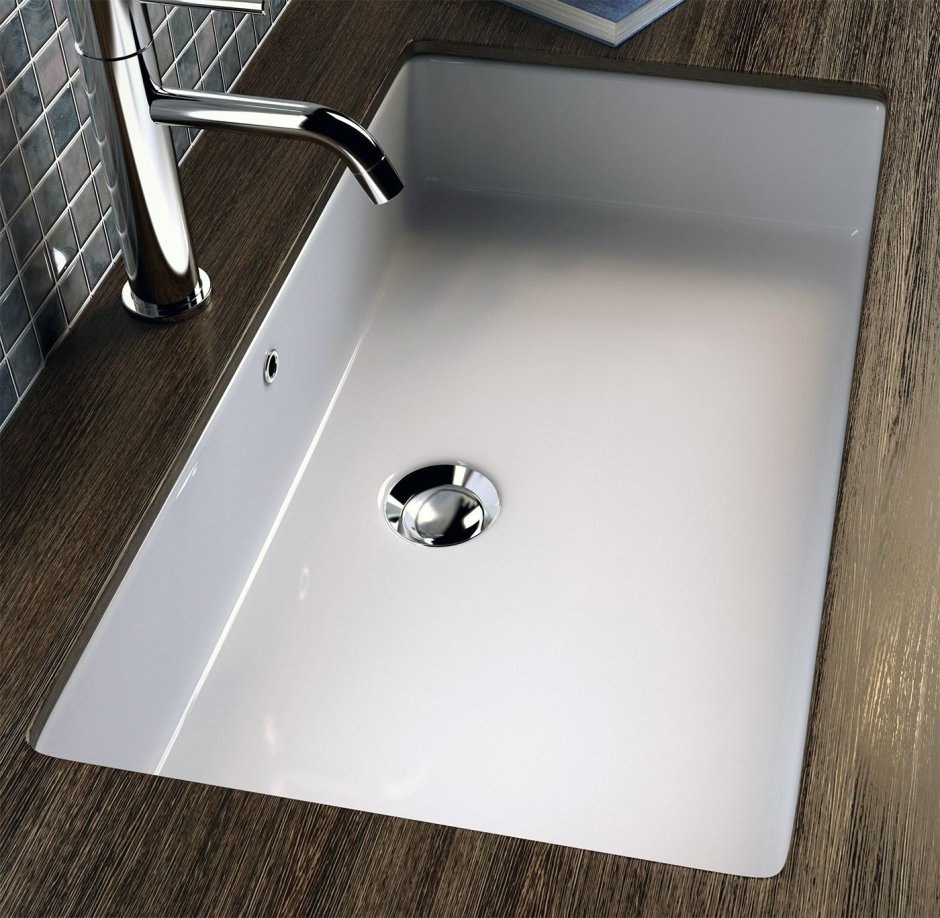 Раковина Kerasan 022501 75 см встраиваемая