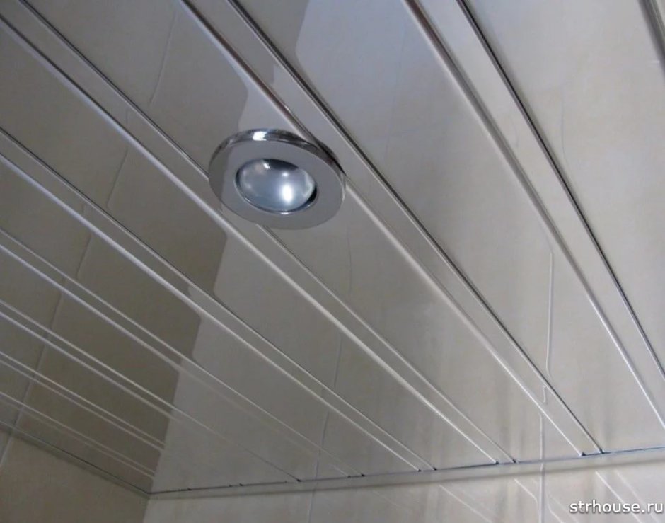 Потолок реечный алюминиевый Албес