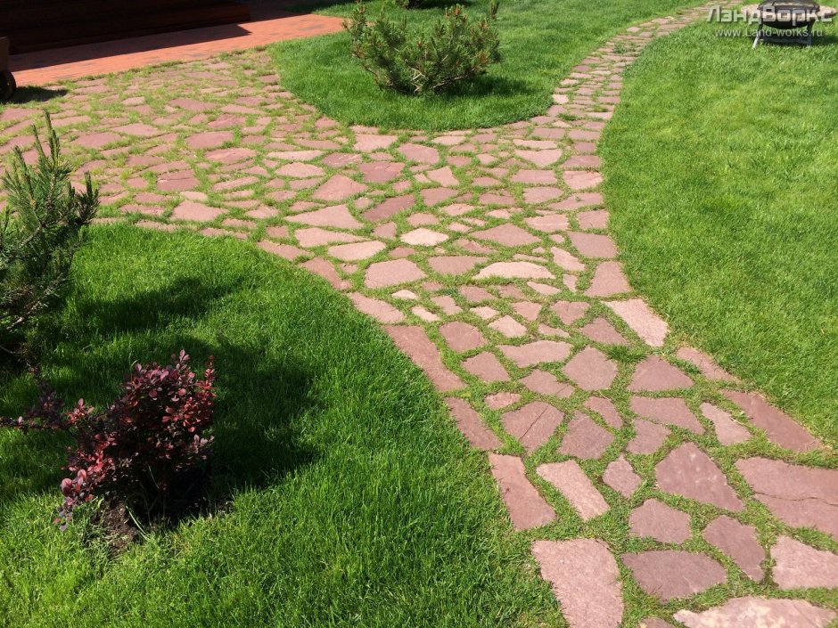 Плитняк для дорожек