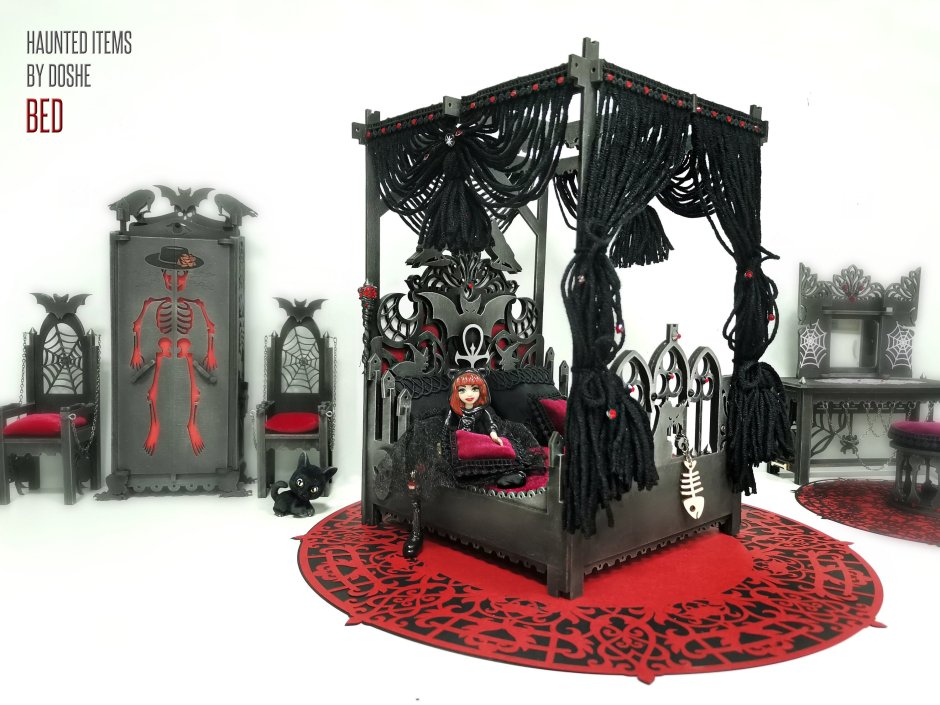 Спальня стиль Готика лкгккя