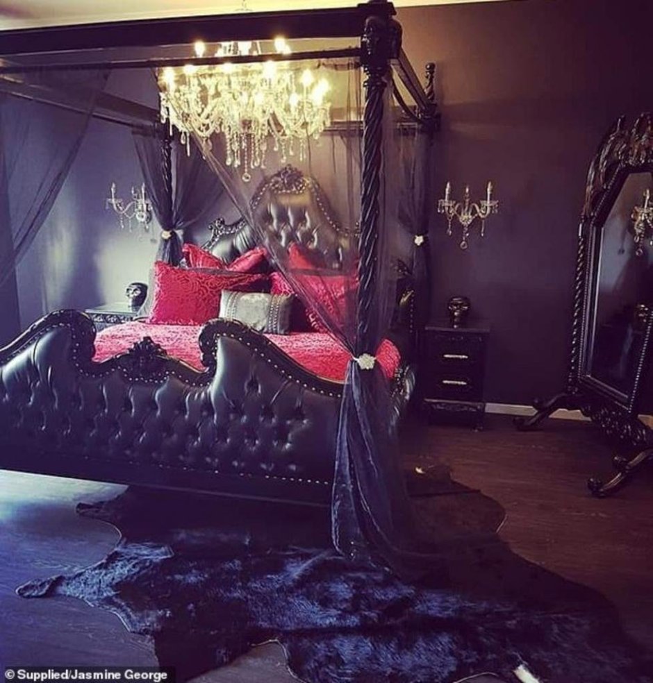 Комната в готическом стиле