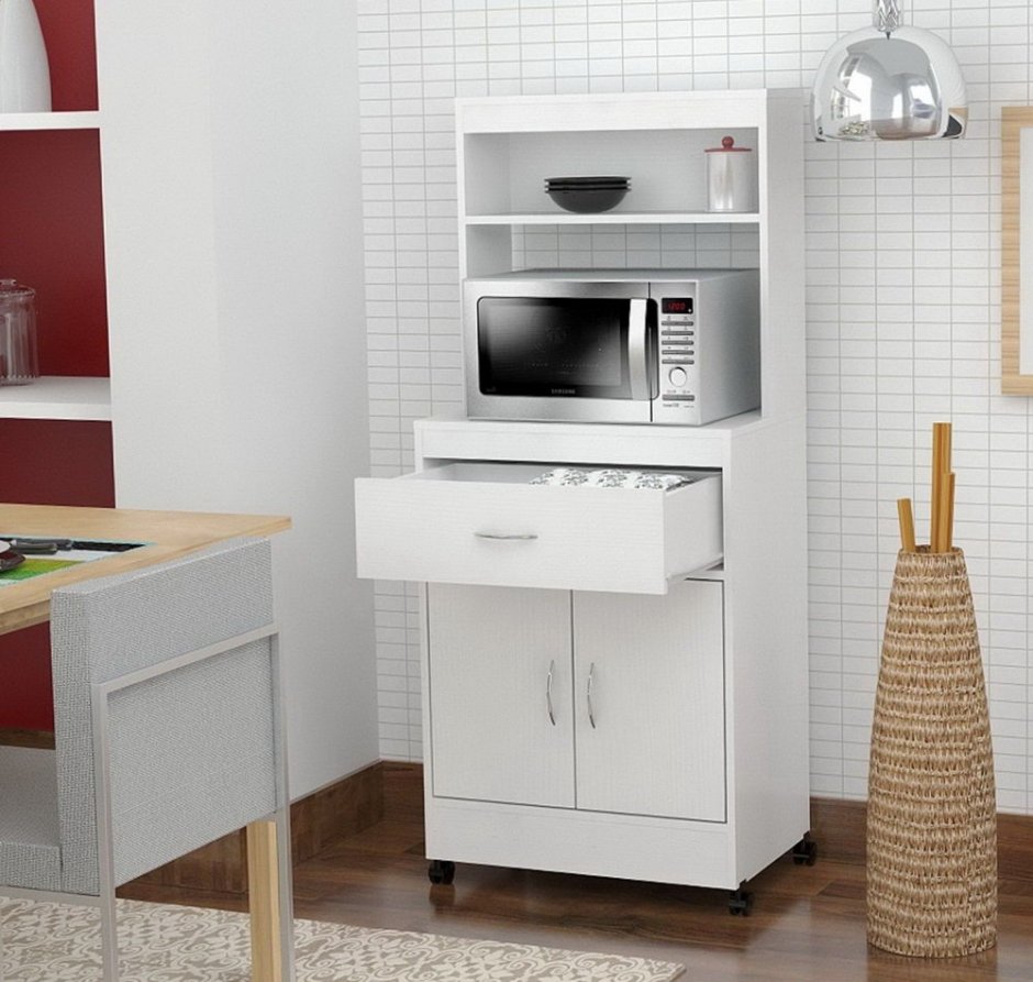 Тумба под СВЧ на кухню икеа