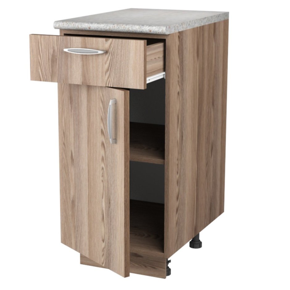 Шкаф напольный "дуб Шато" производитель