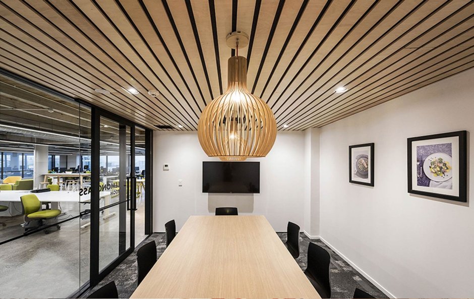 Кубо реечный потолок