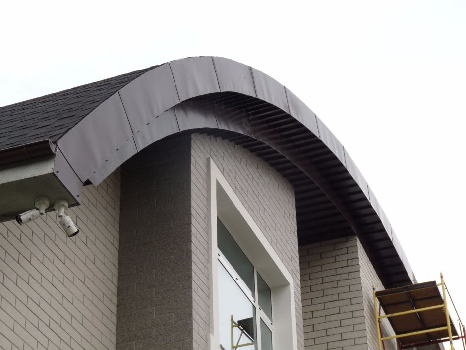 Полукруглая кровля