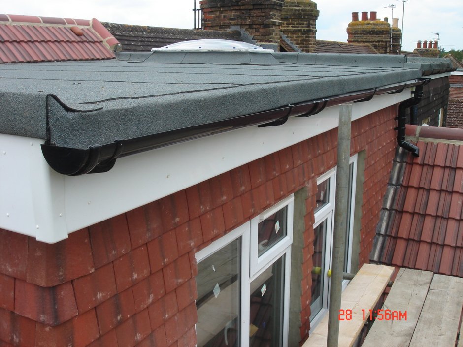 Водосточная система для плоской кровли 40м2