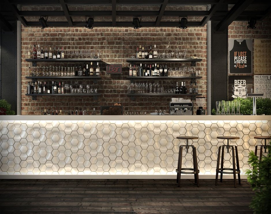 Барная стойка лофт