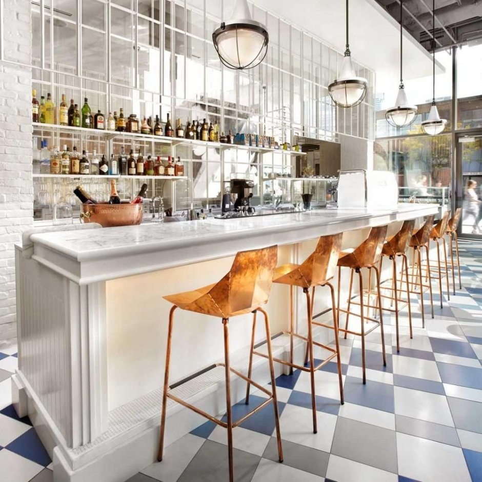 Камень в интерьере кухни