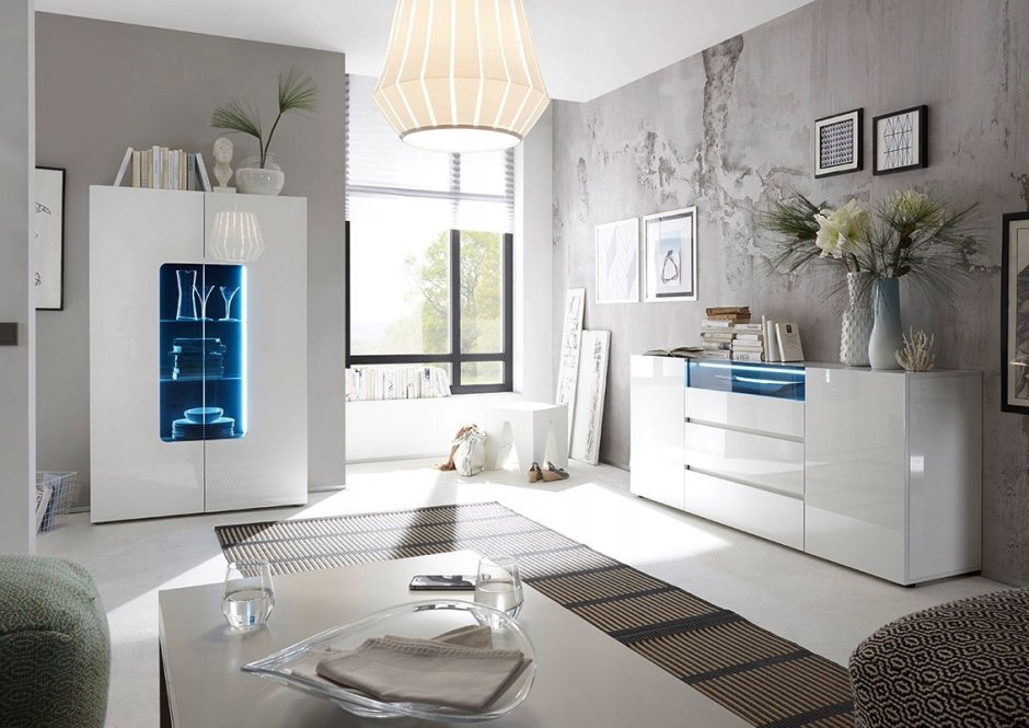 Комод Орландо - Ремо / белый глянец