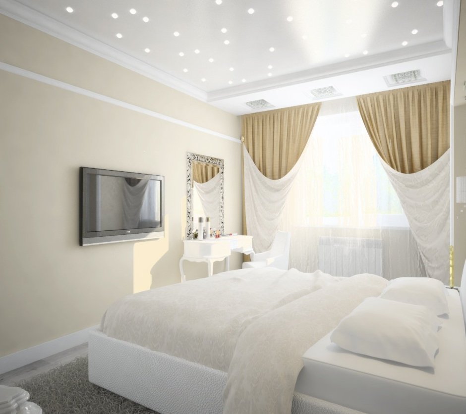 Спальня в современном стиле 10 кв.м