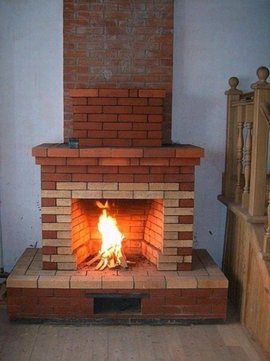 Колпаковая печь-камин Кузнецова