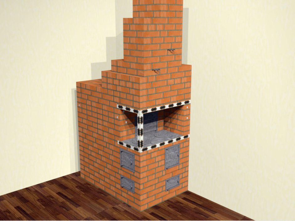 Каминопечь голландка