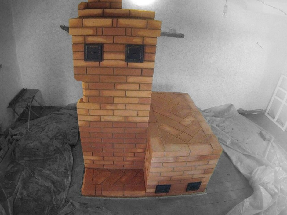 Каминопечь шведка