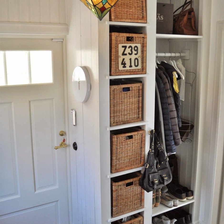 Обувница в прихожую выдвижная