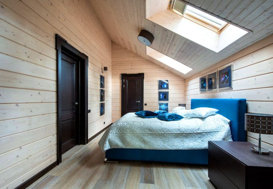 Гостевая спальня в загородном доме