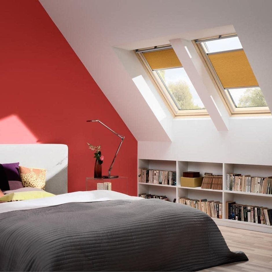 Окна на мансардном этаже