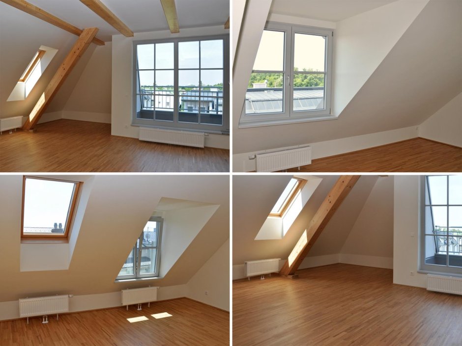 Окна на мансардном этаже