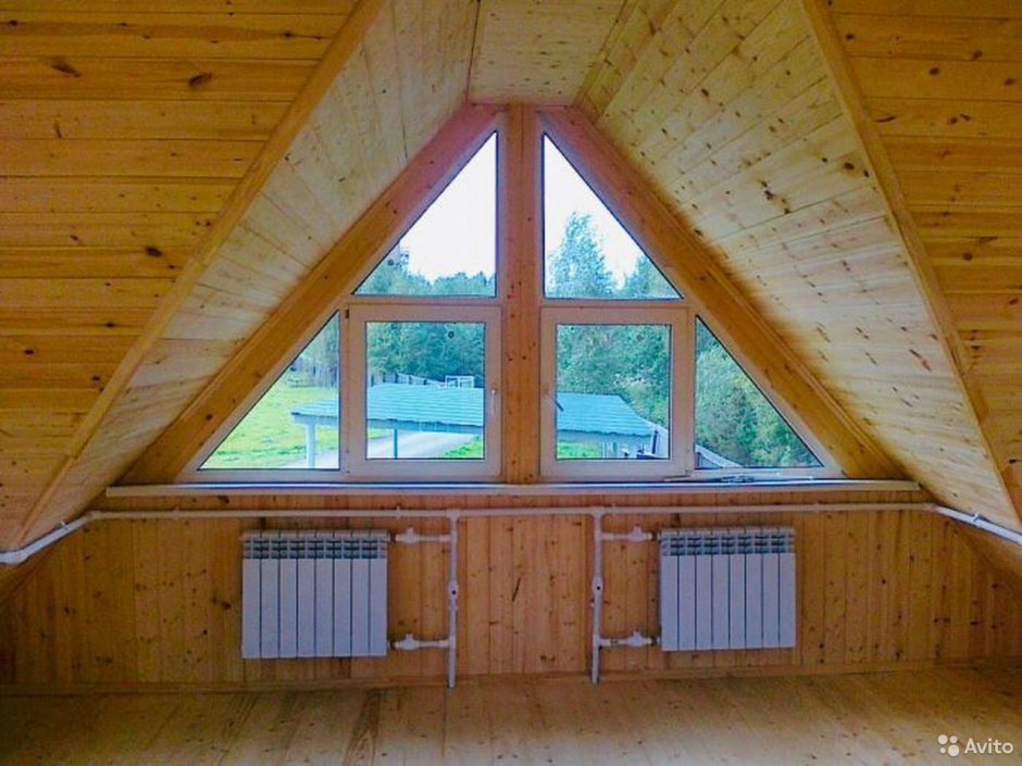 Окна на мансарде