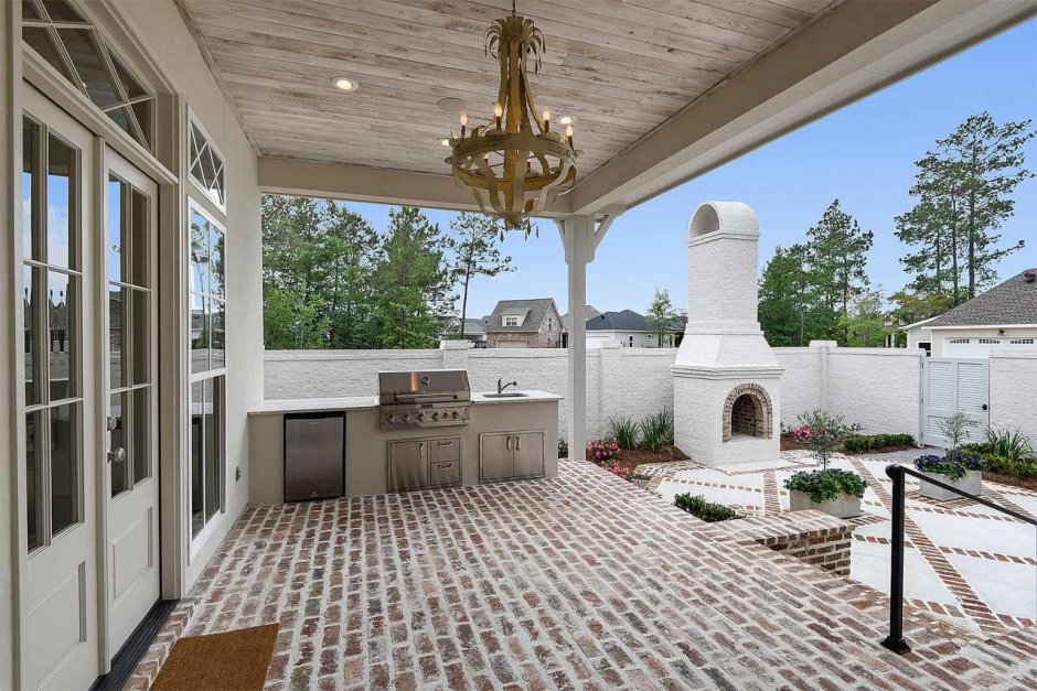 Ландшафт маленького двора